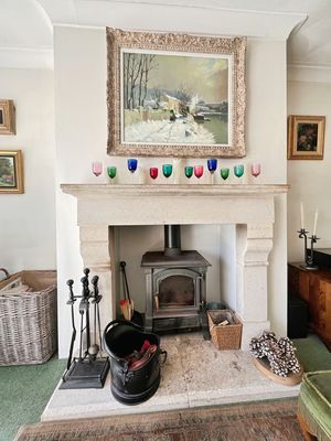 Fireplace- click for photo gallery